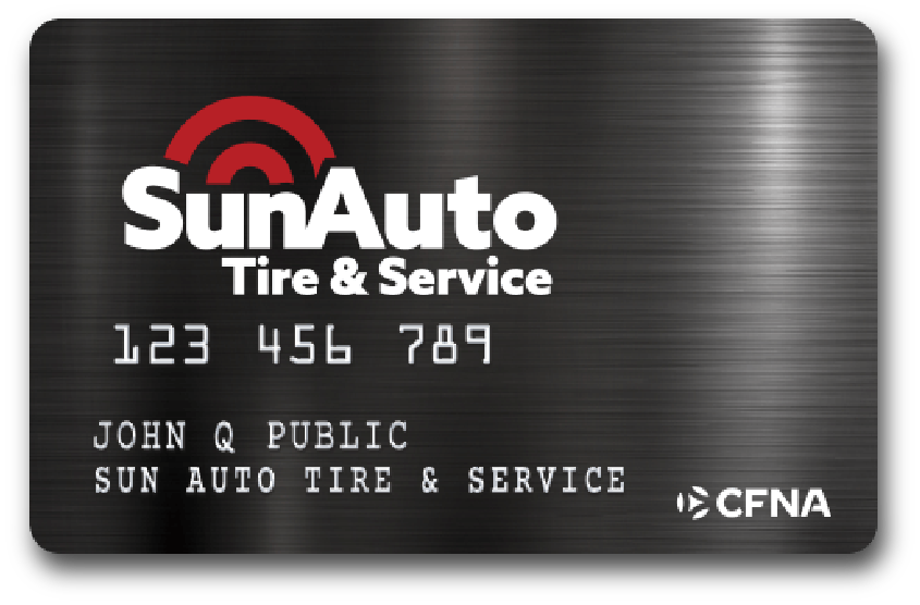 Sun Auto Tire & Service Credit Card